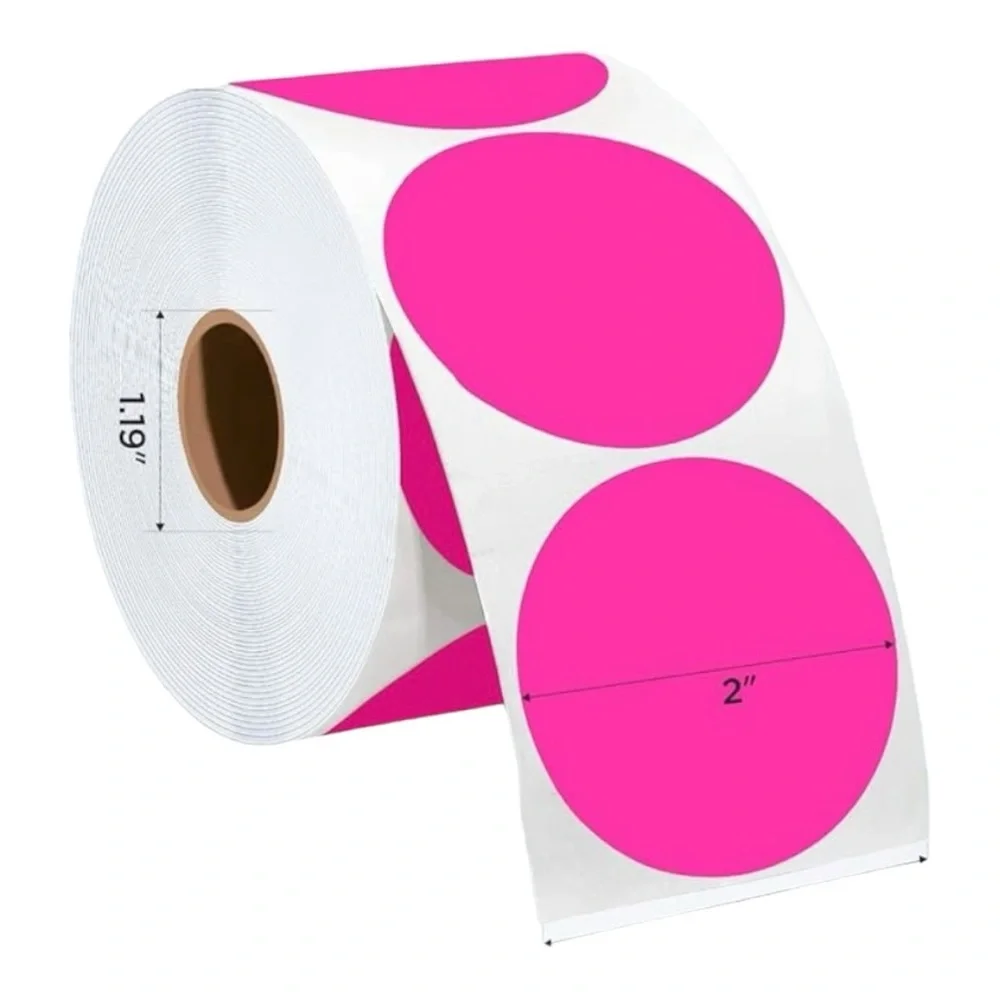 50 Custom 2” Thermal Printed Closet QR Stickers - Picture 5 of 5